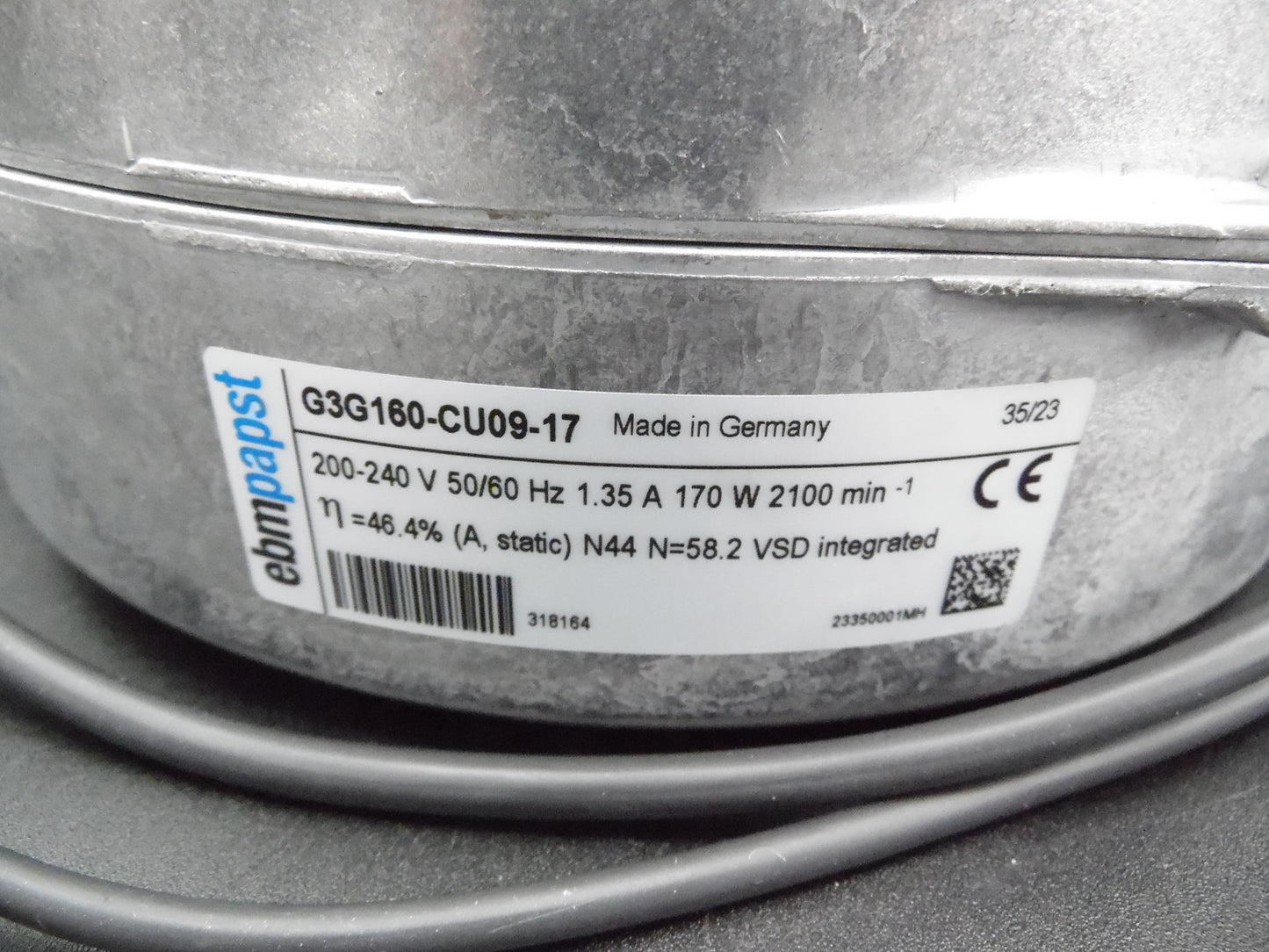 Nibe F370/F470 DC Fan- 818048