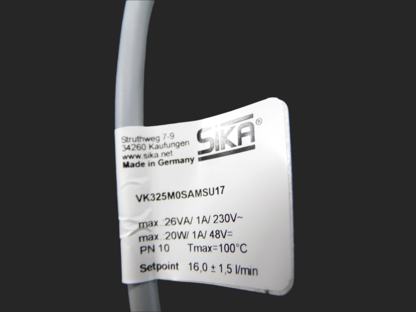 Sika Flow Switch - VK325M0SAMSU17
