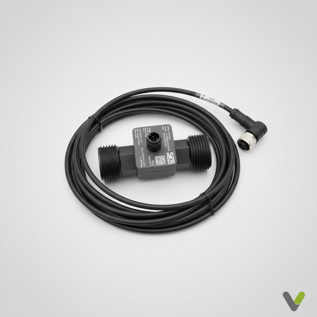 SIKA VVXC9S00UMITSU10 Flow Sensor with Cable - Compatible with Mitsubishi Ecodan Heat Pump Systems