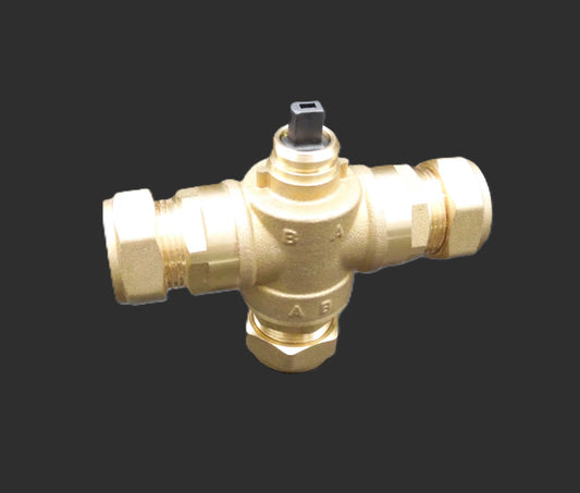 22mm supply and source 3-way Diverting Body