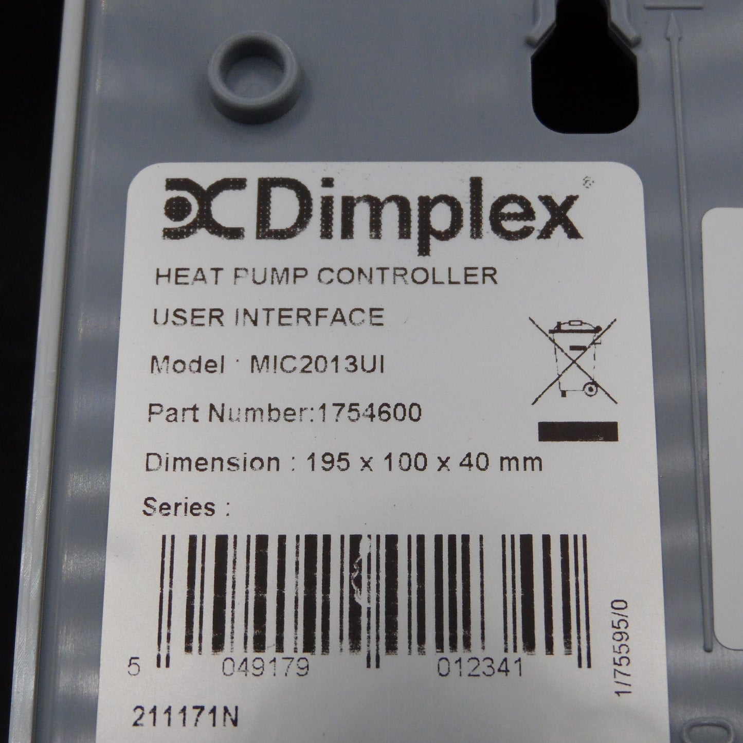 Dimplex Controllers - 1754600