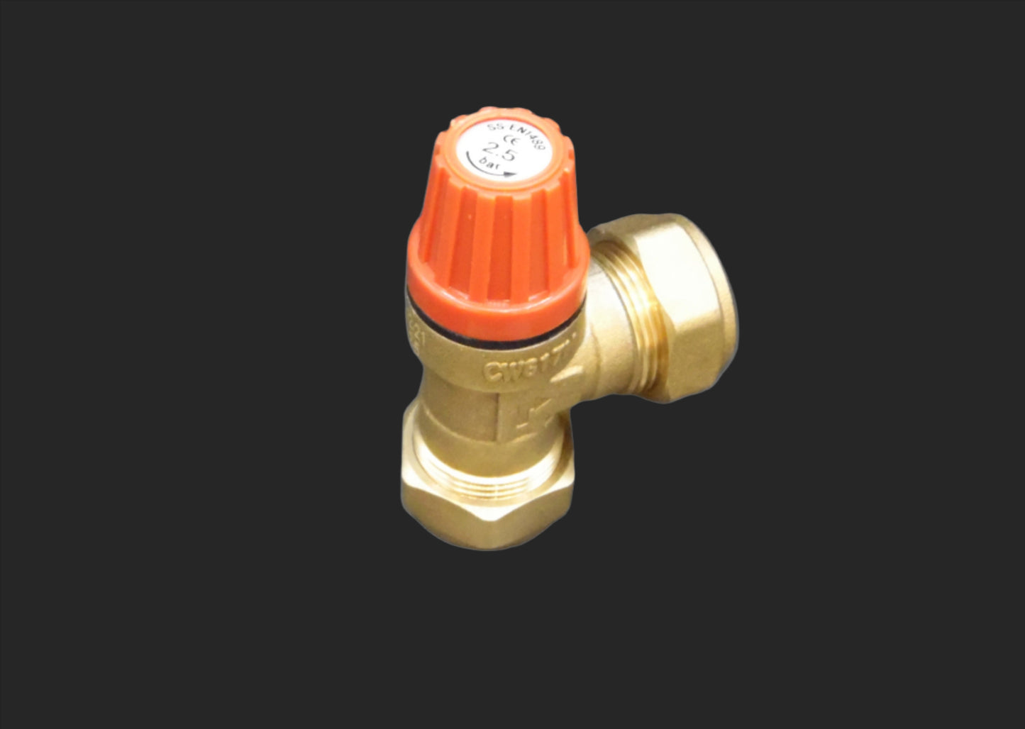 Nibe 2.5Bar Heating Pressure Relief Valve - 624890