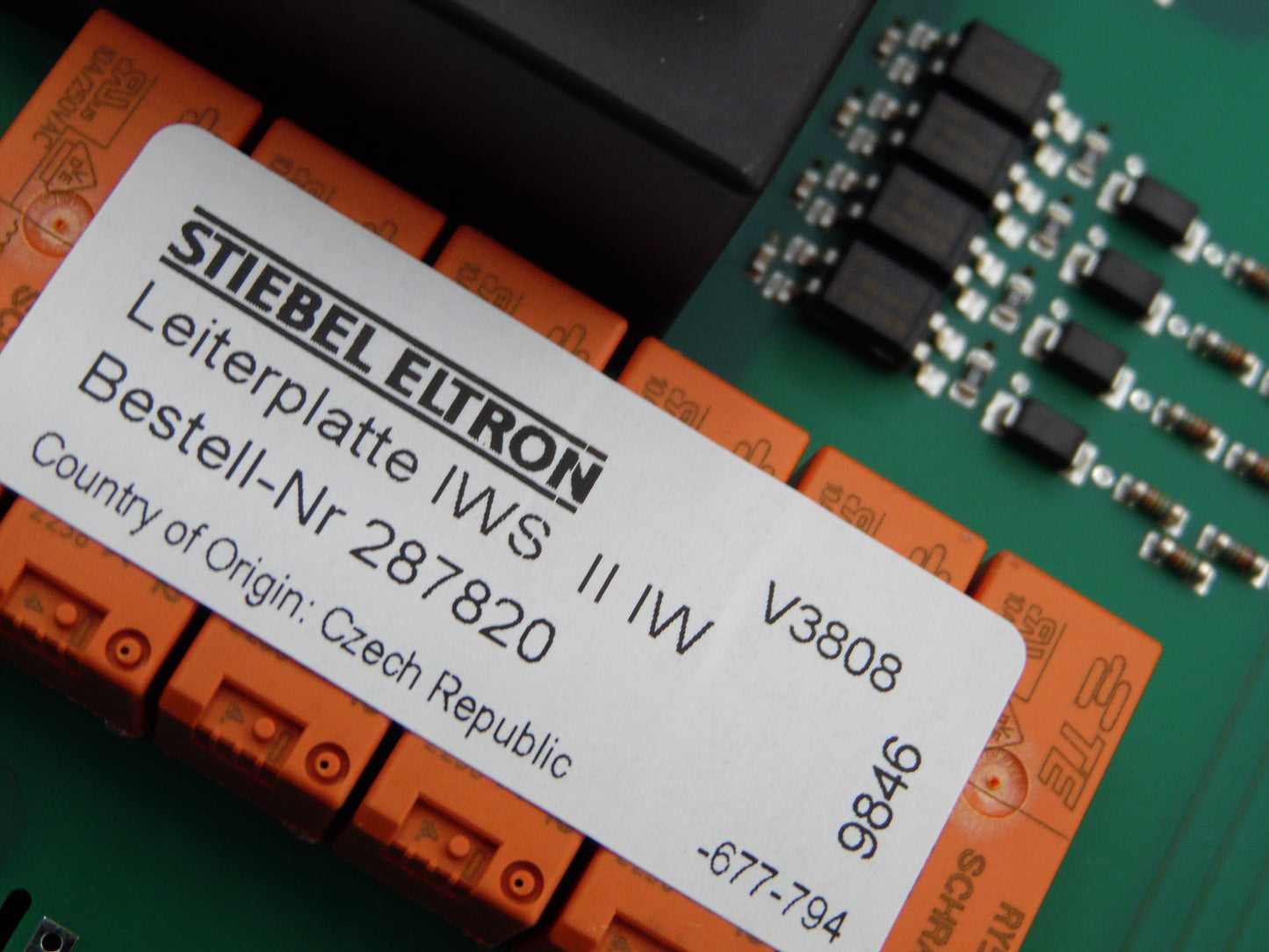 Stiebel Eltron - Electrical assy electronic IWS II IW