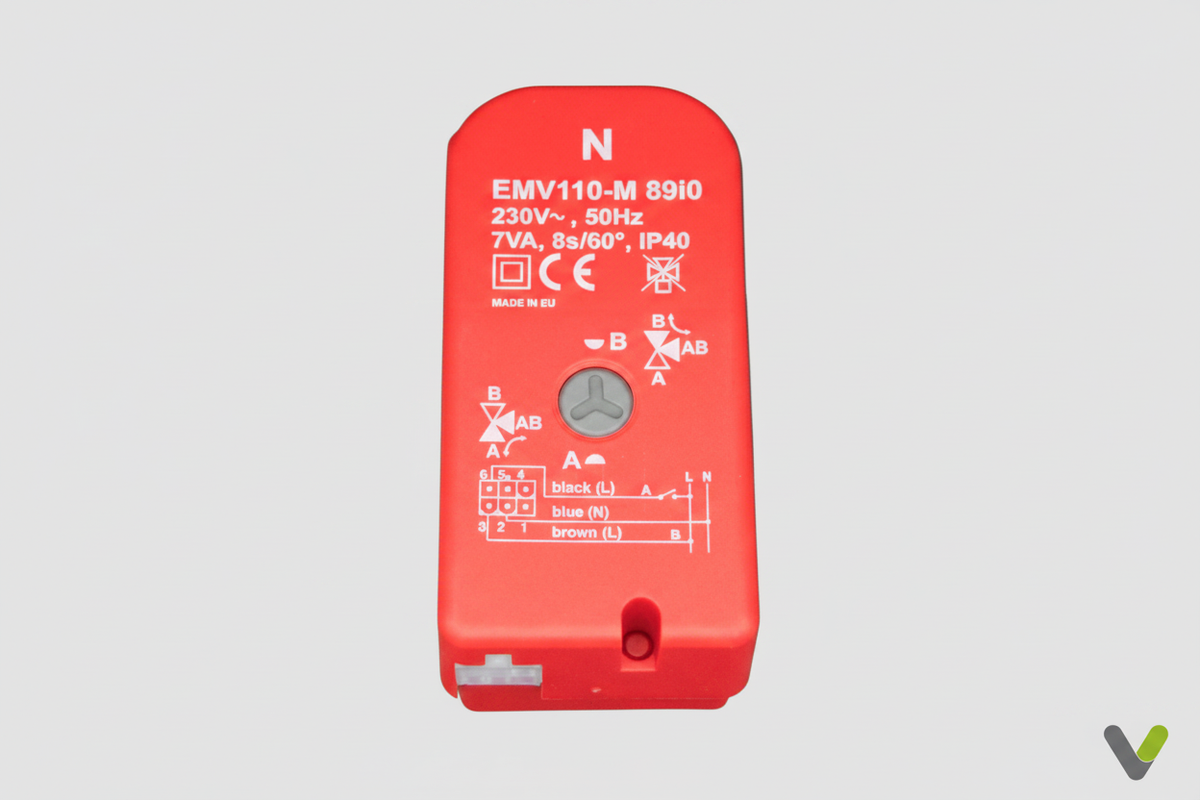 EMV110-M - face-on label view