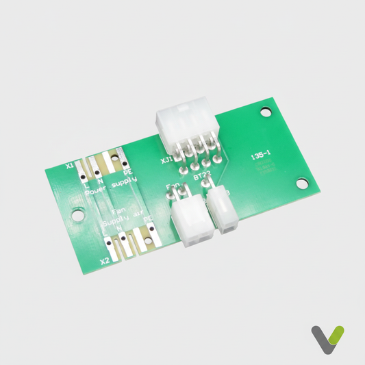 Nibe F470 Connection Card 718462 PCB interface board for BT28 sensor, compressor and fan connections