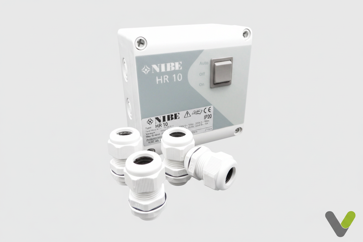 Nibe HR10 067309 with cable gland fittings