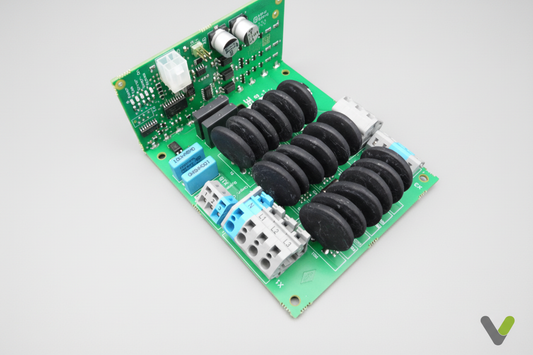 Nibe PCB control board angled view