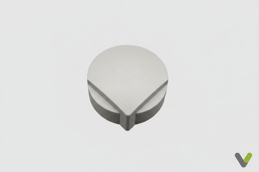Nibe control knob - front view