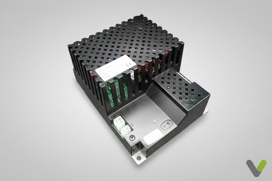 Nibe NI1AB 4.4kW inverter module 818112 front view on a light grey background