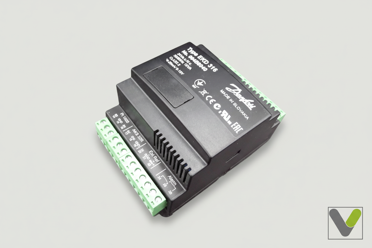 Danfoss EKD 316 controller angled view with no added branding text