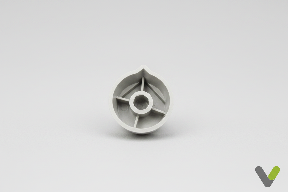Nibe small control knob - back view