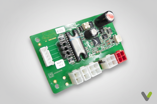 Danfoss EIM 336 superheat controller 080G1002 circuit board with connector headers