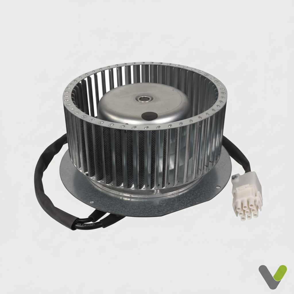 Nibe DC Fan 618888 - styled product photo on light grey background