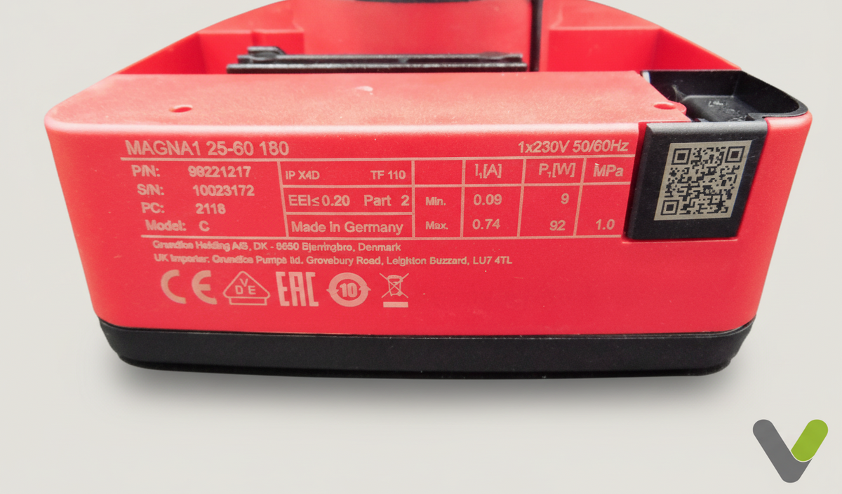 Grundfos MAGNA1 25-60 180 99221217, Reconditioned