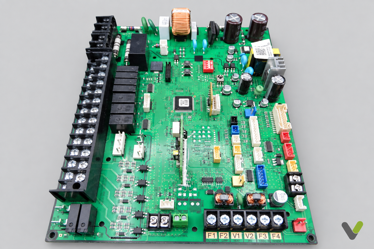 Supplied Samsung MIM-E03EN board photo one on light-grey background with V logo