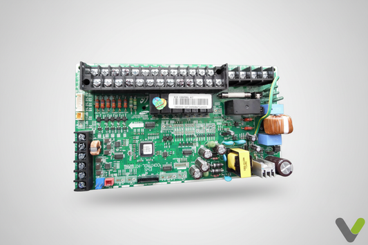Samsung EHS GEN3 control kit PCB on grey studio background