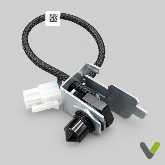 Nibe liquid level switch 818334 condensate safety switch with braided cable and metal mounting bracket