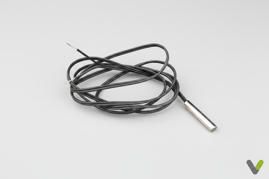 Nibe Temperature Sensor New Gen 518726 on light grey background with Varme Tec logo