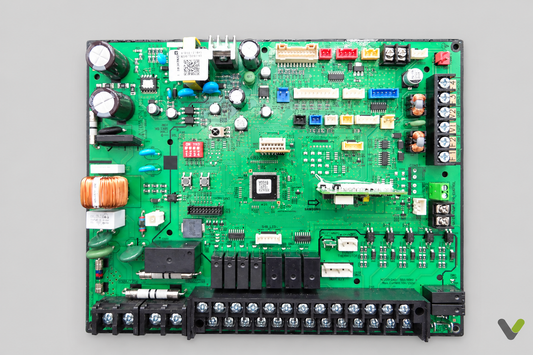 Supplied Samsung MIM-E03EN board photo two on light-grey background with V logo