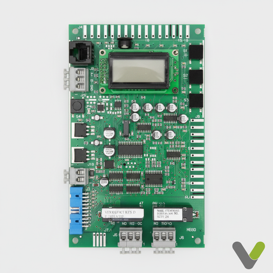 Nibe CPU Control Card 518694 V119/V121 - main logic PCB for F2015 6kW 8kW 11kW air source heat pump