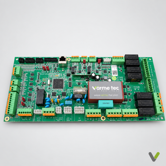 Stiebel Eltron BM card kit circuit board 353133 on light grey background with V watermark