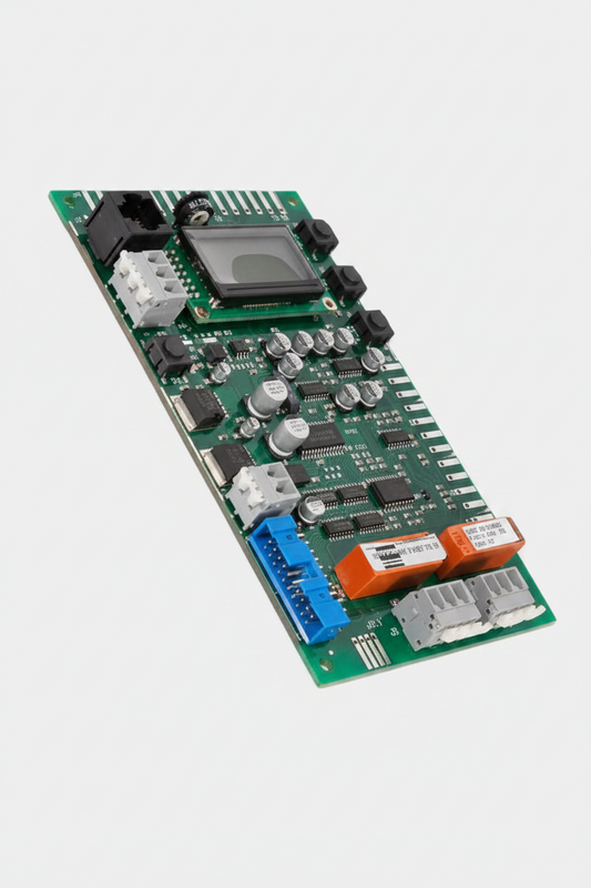 Nibe Control Card with display 518693 on light grey background