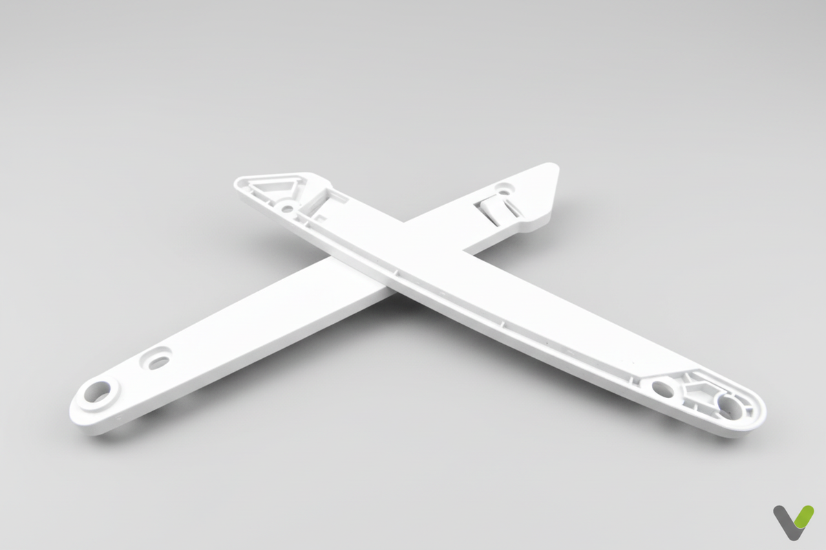 Nibe set of gables door upper lower 407205 - crossed view