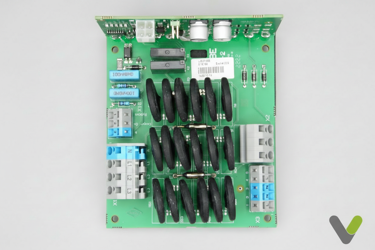 Nibe PCB control board top-down view