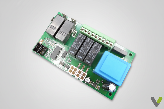 Thermia defrosting card 901 517 control board with relays and terminal block