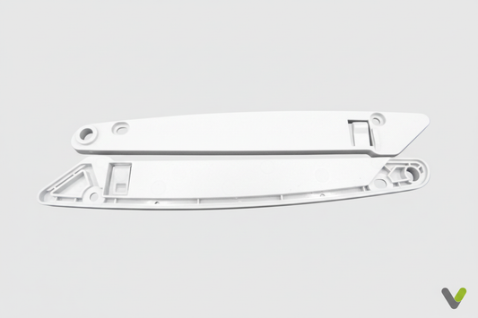 Nibe set of gables door upper lower 407205 - parallel view