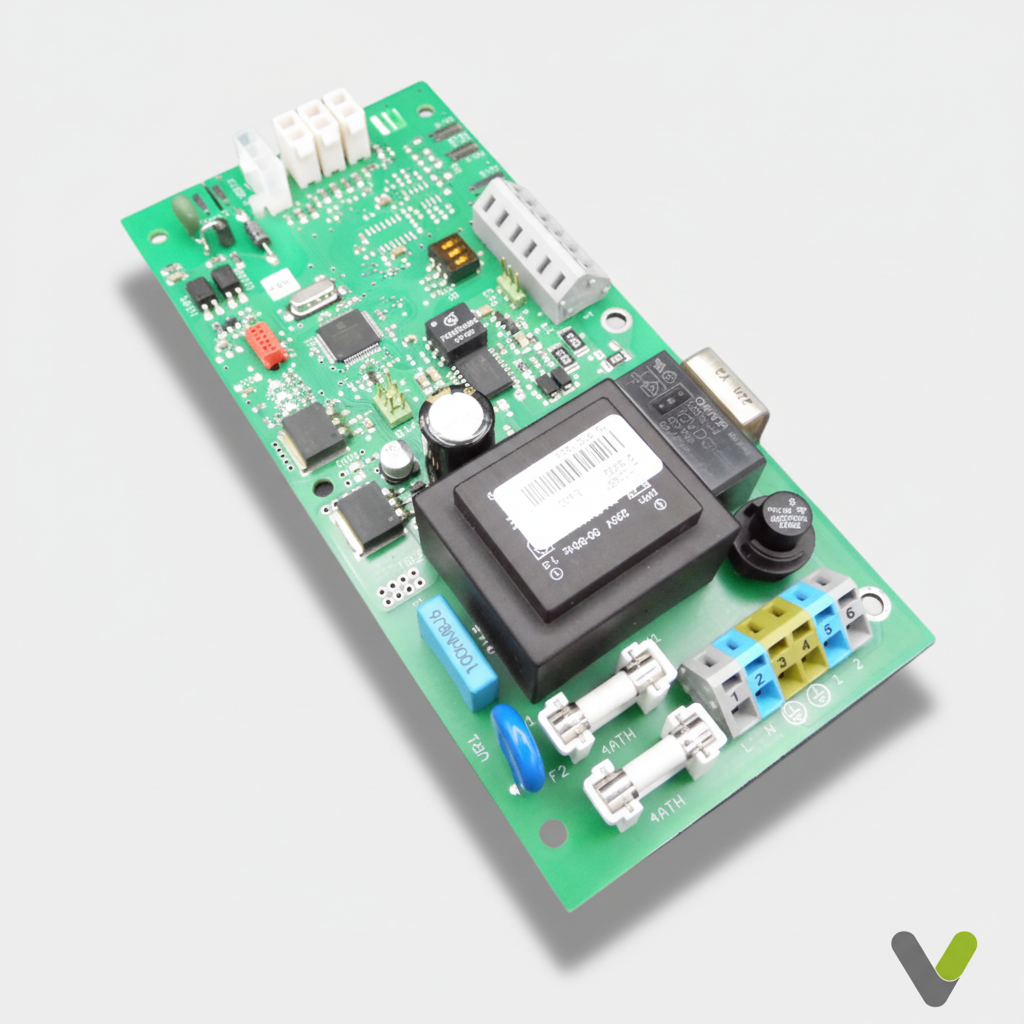 Nibe Communication Card 718414 - PCB angle view 1