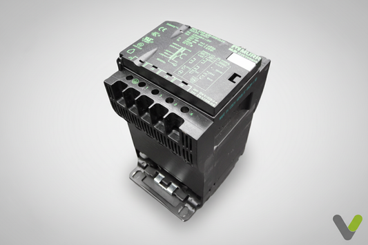 Murr Elektronik MTL 0100-230-400/2x24 transformer terminal and label view