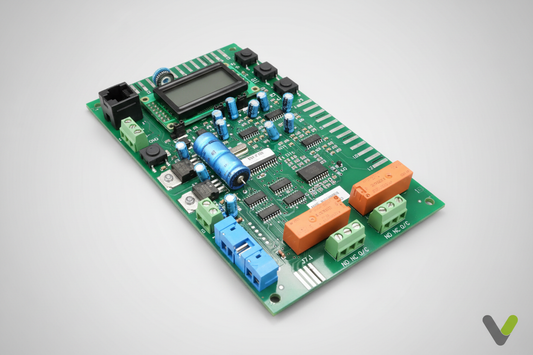 Nibe Control Card with Display 518693 - front view