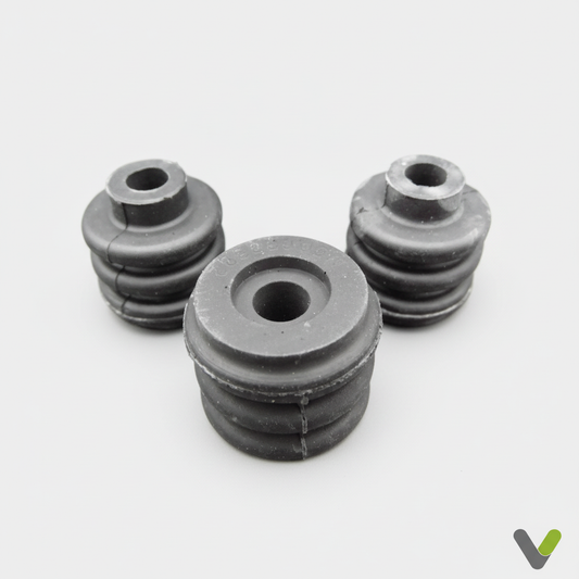 Rubber compressor feet dampers pack of 3 - Nibe 425843 LG MCQ68888201 universal ASHP compatibility