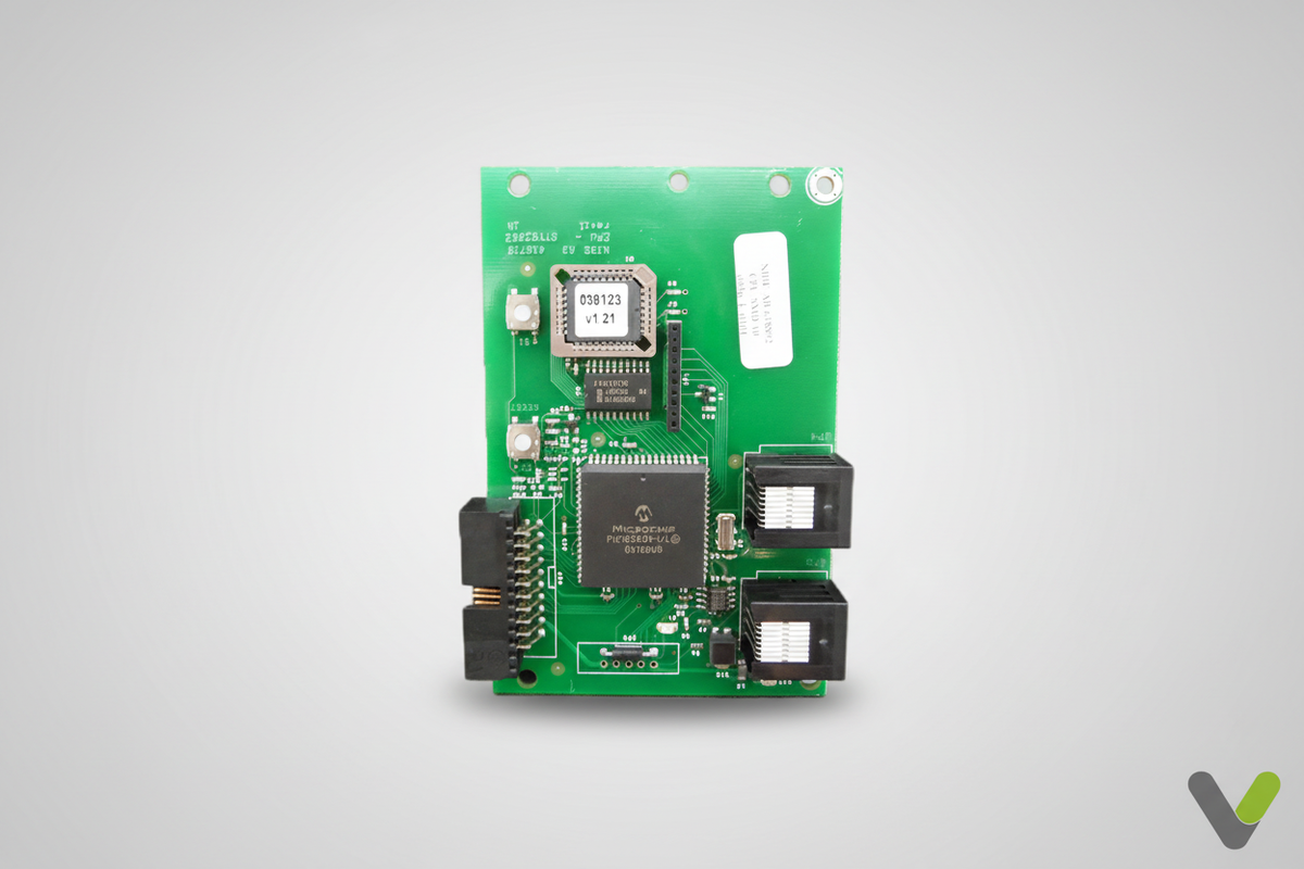 Nibe CPU module 518790 v1.21 RES board for SMO 10 with RJ sockets and edge connector