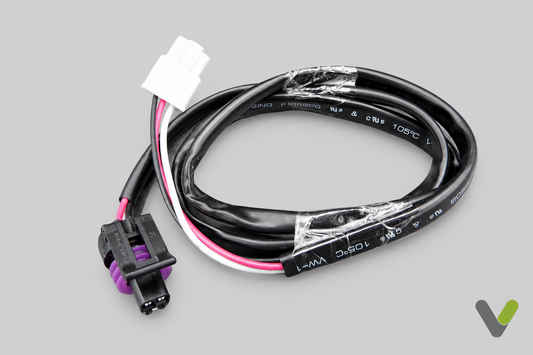 New NIBE pressure cable sensor part 718067 coiled cable on a light grey background