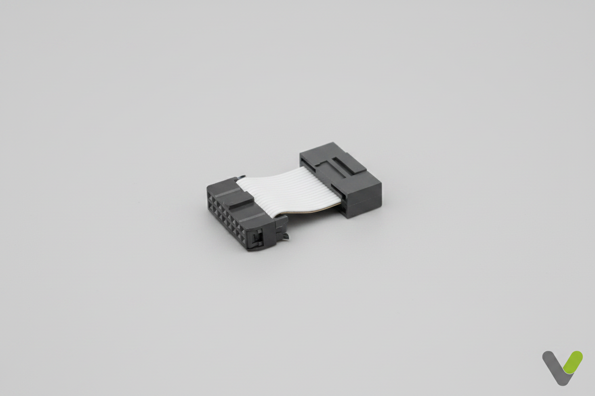 Nibe Harness 518658 - open view on light grey background with Varmetec V logo