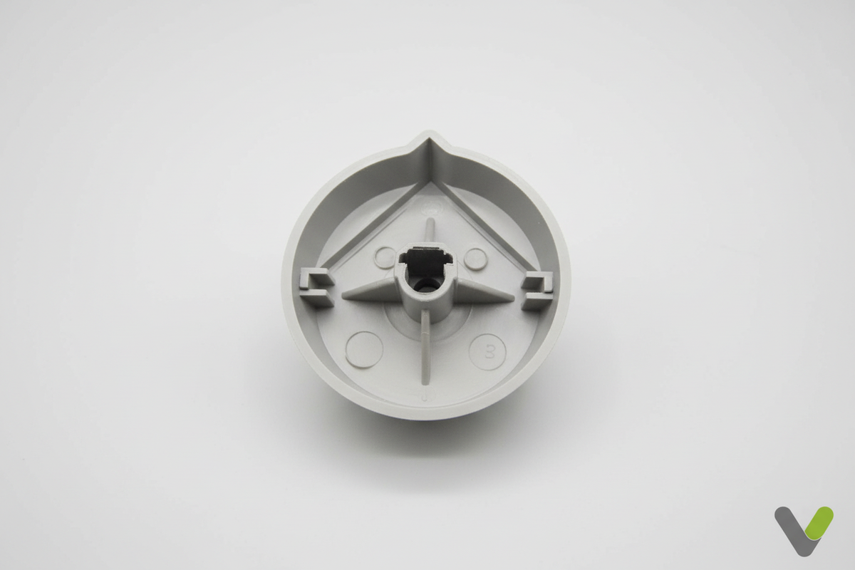 Nibe control knob - back view