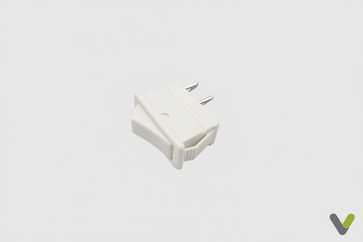 Nibe Heat Pump Switch 418857 - light grey with V