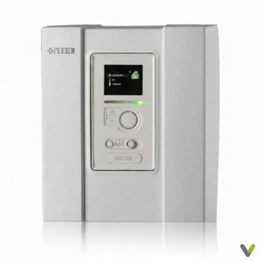 Nibe SMO 20 - Light Grey Background with V Watermark