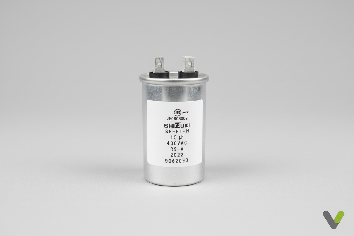 Shizuki capacitor - front label view